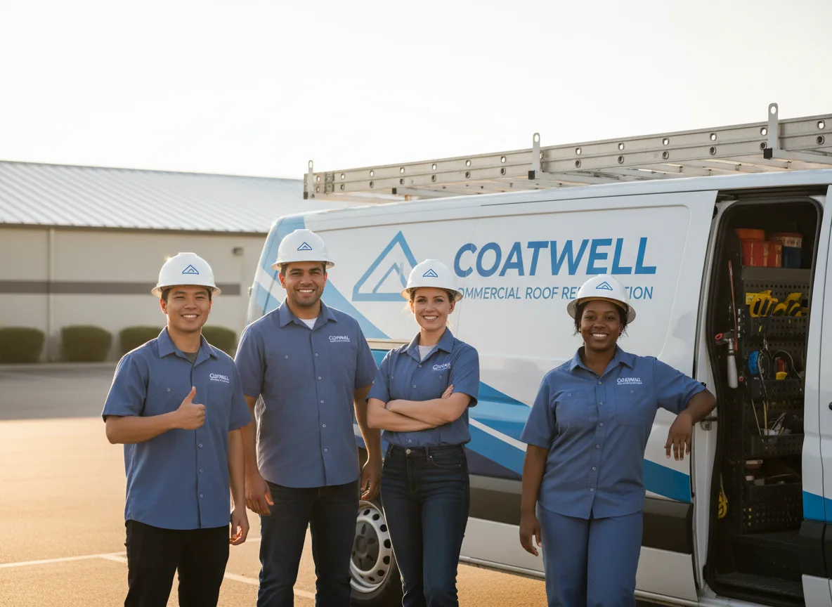 Commercial roof coating company in Conehatta, MS